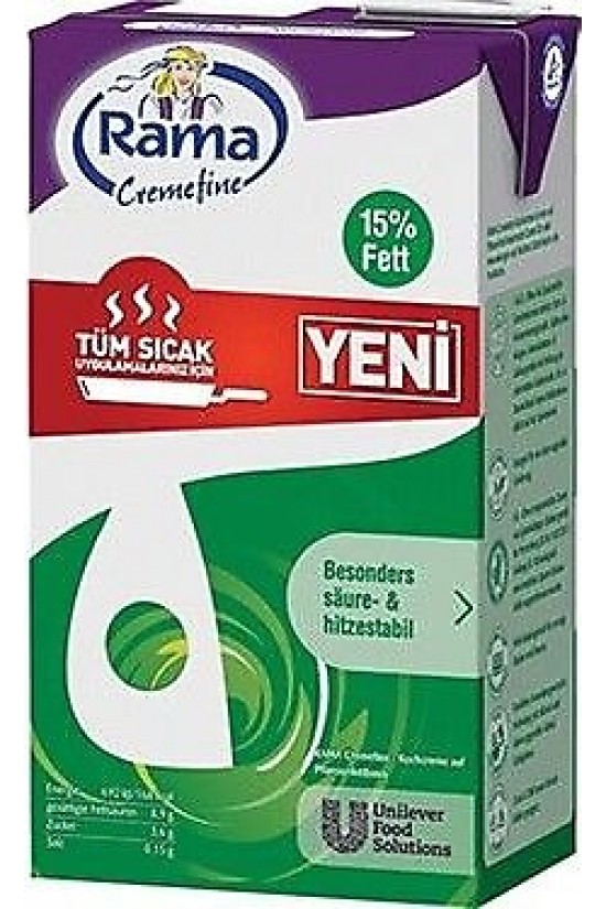 RAMA SICAK UYGULAMA KREMASI %15  (1Lt.x12)