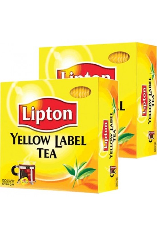 LİPTON YELLOW BARDAK POŞET (2gr.x100) Koli:6Ad.