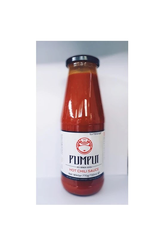 PUMPUI HOT CHILI SAUCE ( 720 ML.x12)