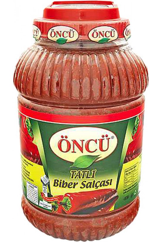 ÖNCÜ BİBER SALÇASI - TATLI - 5/1 (Koli:4 Ad.)