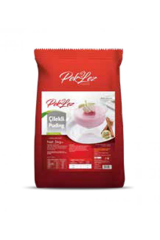 PEKLEZ PUDİNG ÇİLEKLİ (3 Kg.x4)