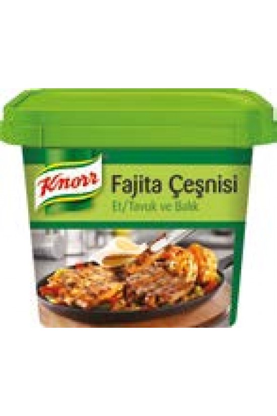 KNORR FAJİTA ÇEŞNİ (750Gr.x6)