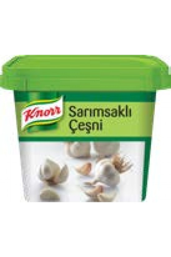 KNORR SARIMSAKLI ÇEŞNİ  (750Gr.x6)